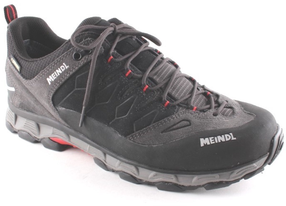 Meindl lite trail gtx anthrazit/rot-f 8.5 Antraciet