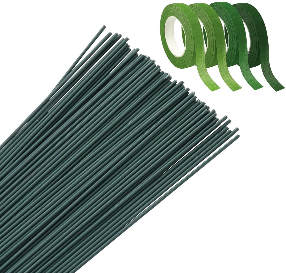 Solidchoice - 4 Rollen Floral Tape voor Bloemen (Groen)