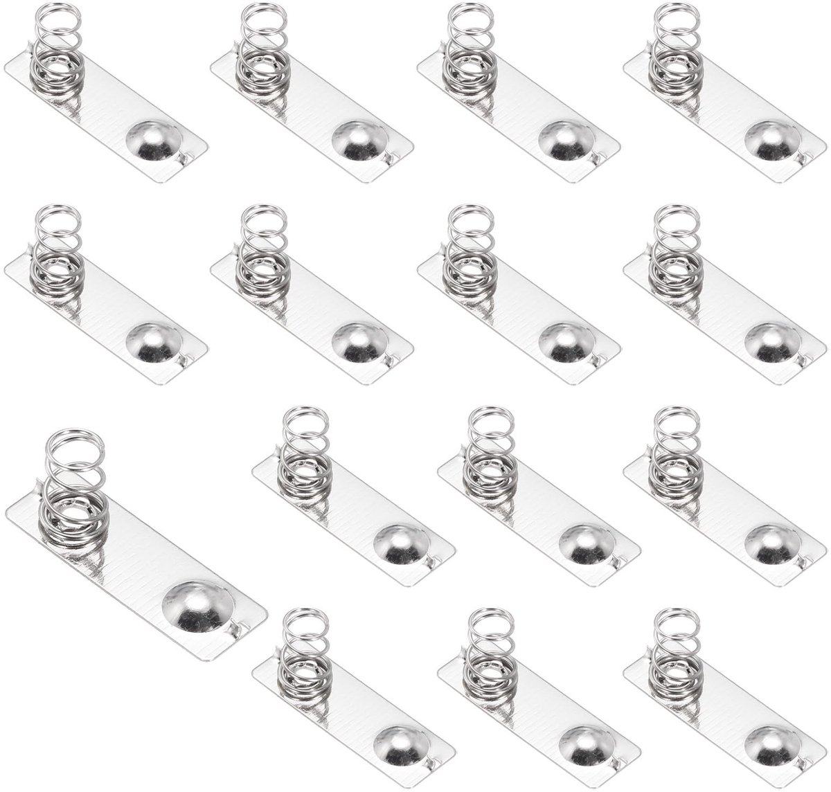 Solidchoice - 15 Stuks Batterij Contactplaten voor Elektronische Toepassingen