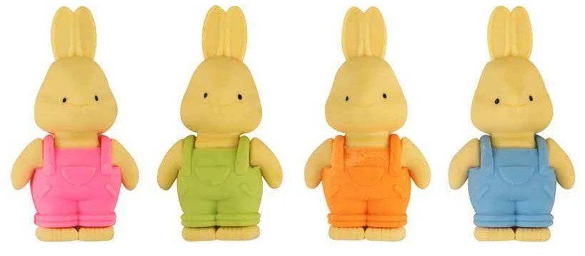 Leuke gum - schattig konijn - lieve konijnengum dier