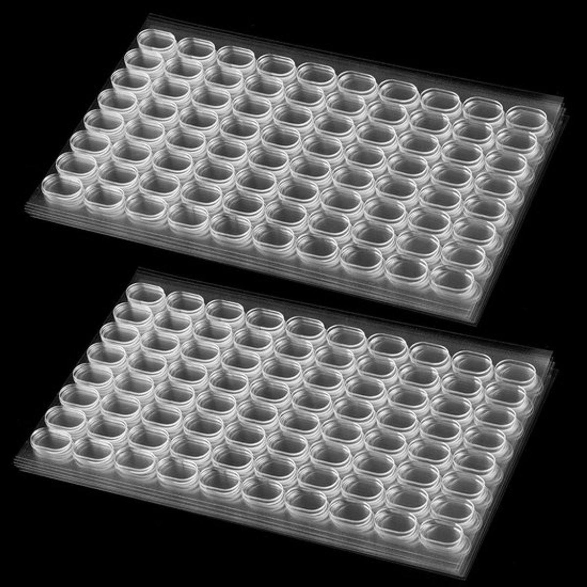 Dubbelzijdige transparante plakpunten - 720 stuks - Afneembaar en waterdicht - Thuis, kantoor, DIY knutselen - Elliptisch - 13 x 8 mm