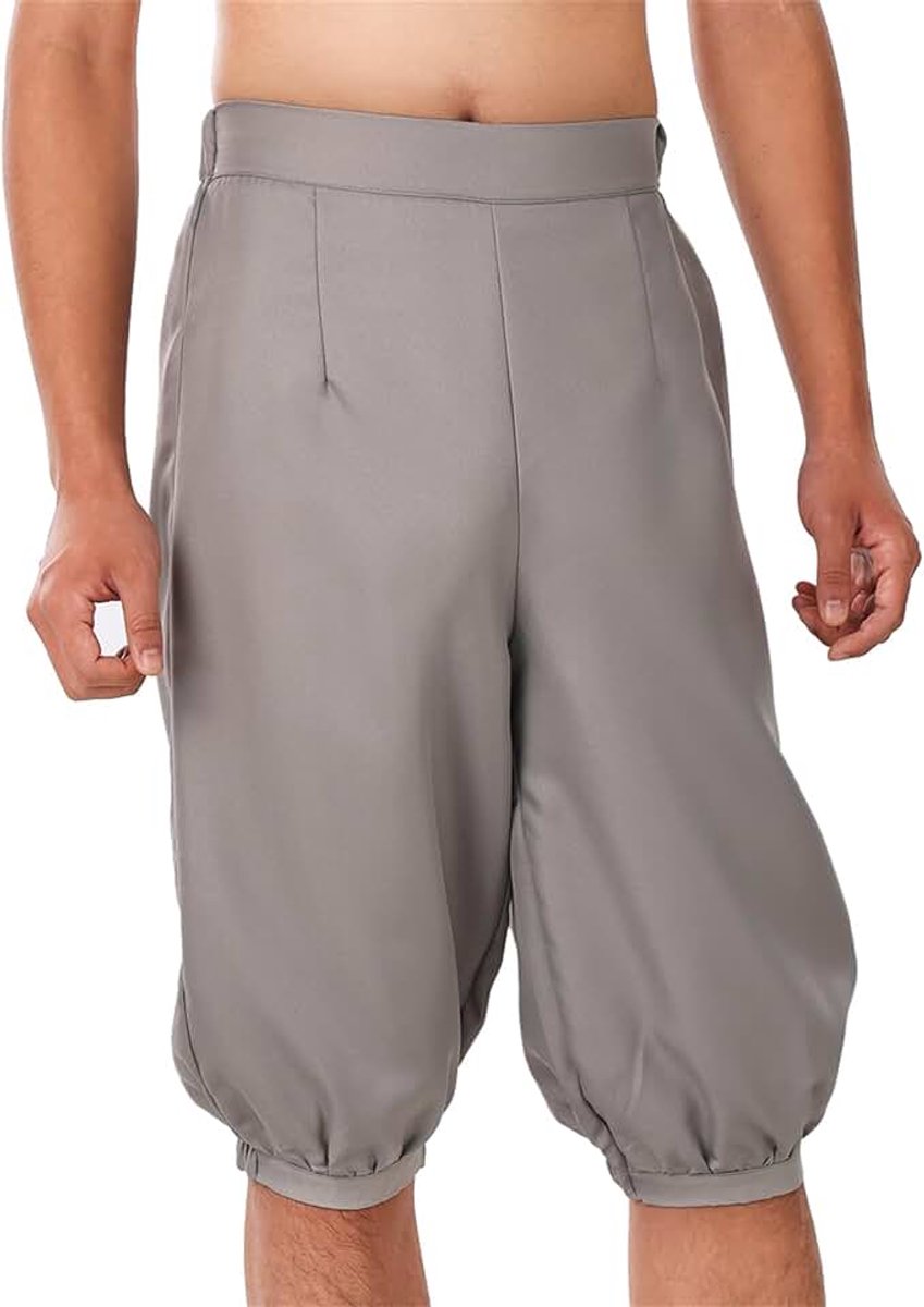 Retro koloniaal heren chic kostuum korte broek paardrijden dikke broek steampunk victoriaanse broek