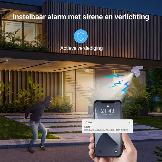 Ezviz H80x dubbele wifi-camera met pan en tilt van EZVIZ — afbeelding 5