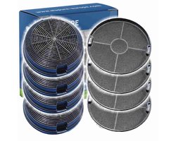 4x Koolstoffilter voor Essentiel B F00479/1S / 1090320