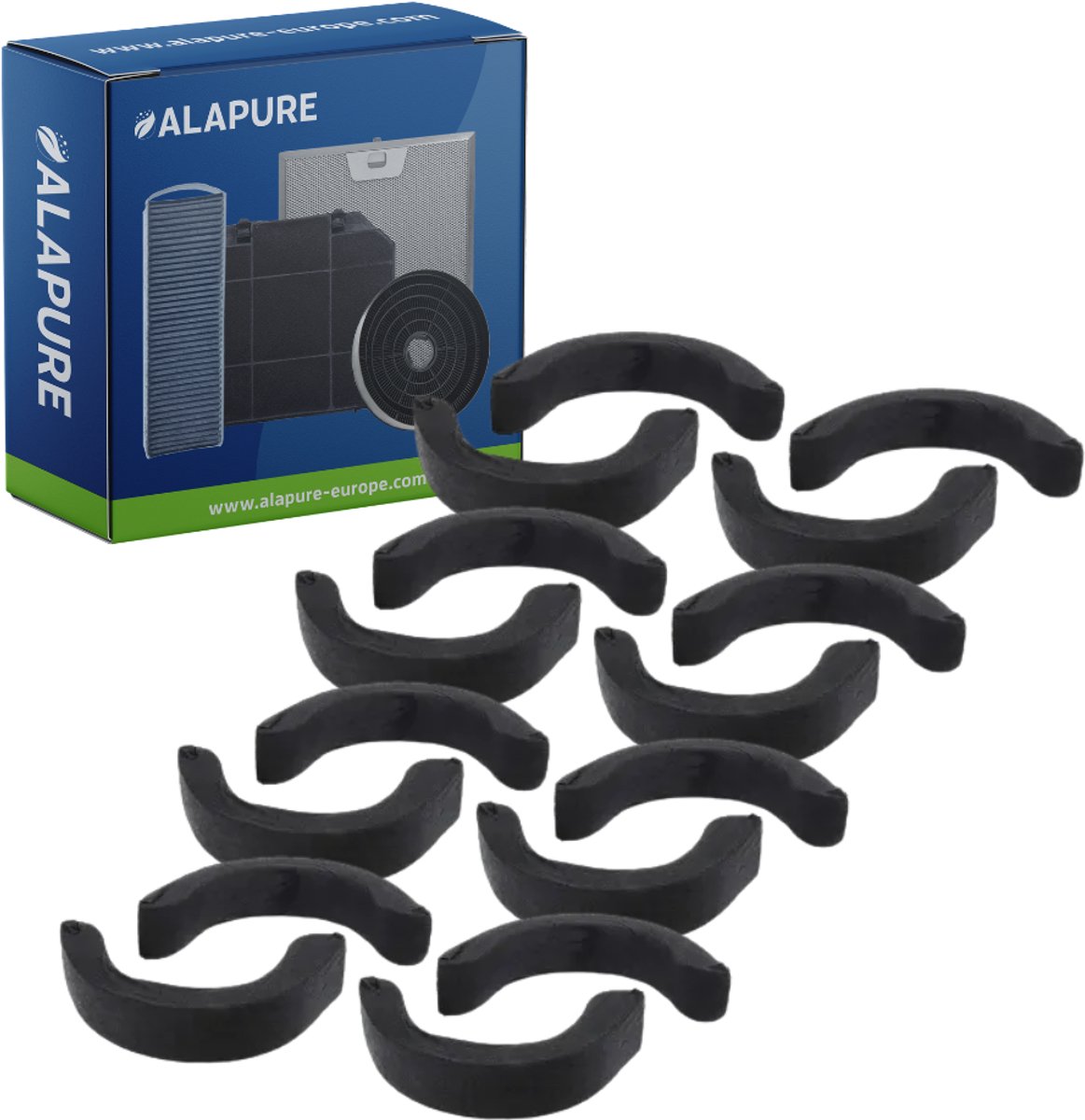 4x Koolstoffilter voor Novy Monoblock 230060 (4st)