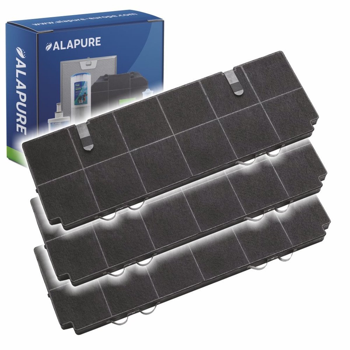 3x Koolstoffilter voor Electrolux MCFB71 / 9029802817