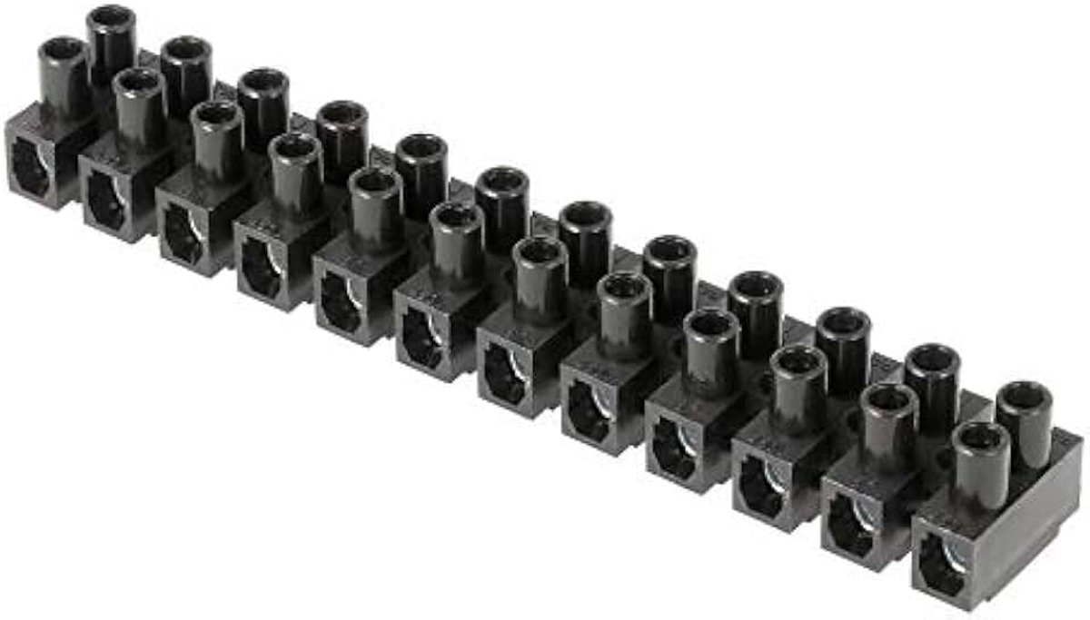12-delige lasstrip voor kabels Cavo tot 6 mm, elektrische aansluiting tot 30-32 A. colore Kleur zwart. USB a dock Cavo Intrecciato per pin