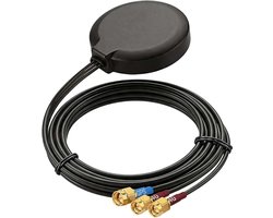 4G LTE MIMO Cellulaire GPS Lijm Magnetische Mount Antenne voor 4G LTE GPS Cradlepoint IBR900 IBR1700 Draadloze Airlink MG90 MP70 GX450 RV50X Industriële Gateway Modem Mobiele Router