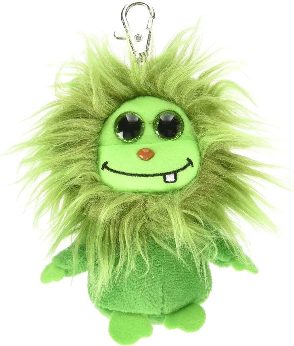 Ty 37327 - Scoops Clip Frizzy met glitterogen, 8,5 cm, groen