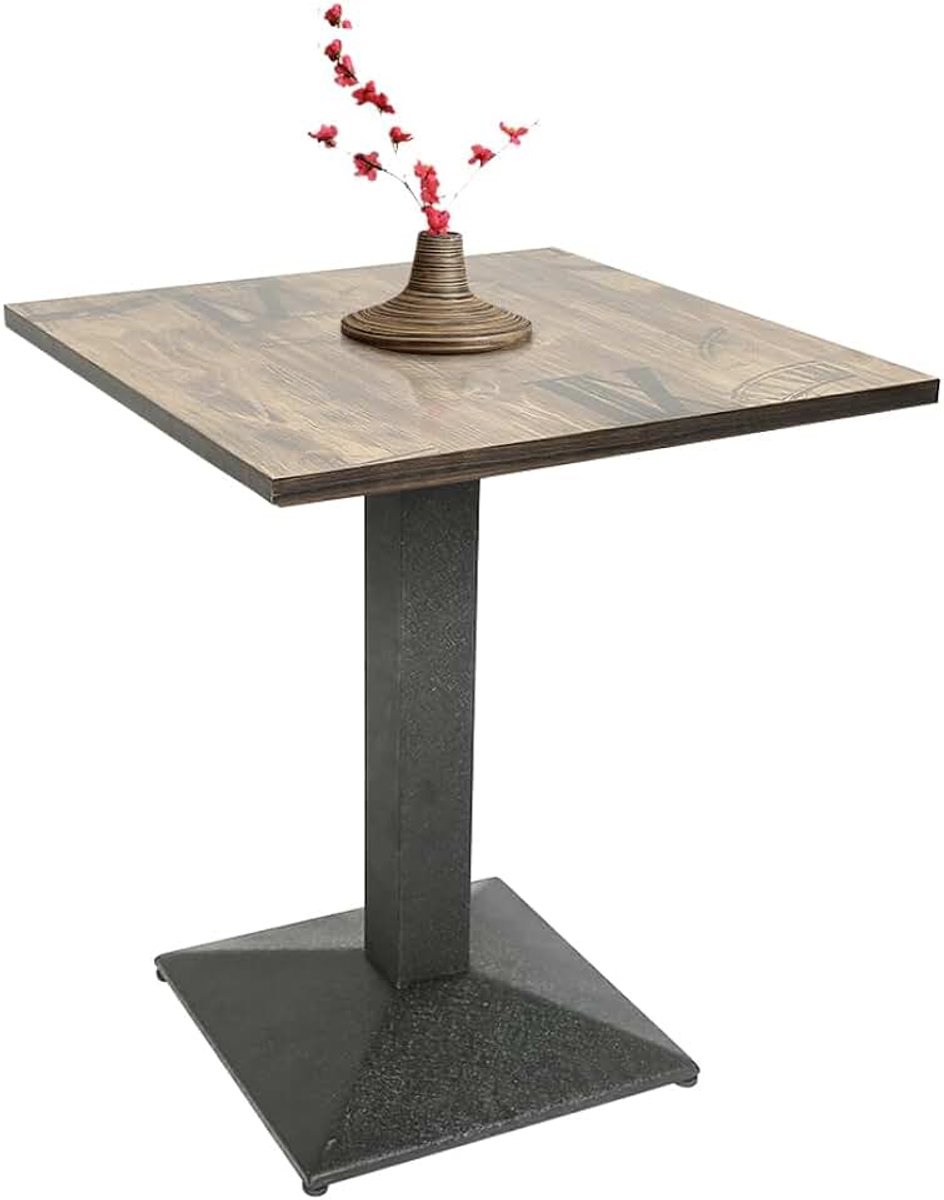 60x60, tuintafel, houten tafel, balkontafel, tafelblad, eettafel 60x60cm (klassieke houtnerf)