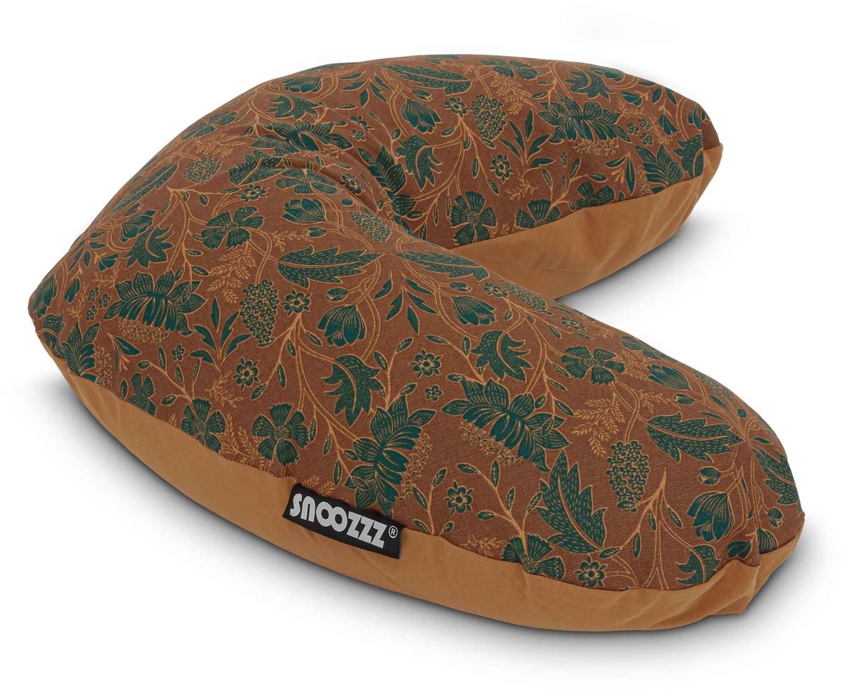 Snoozzz Voedingskussenhoes Small - Hoes voor voedingskussen zwangerschapskussen - 125 cm - 100% katoen - Verdan
