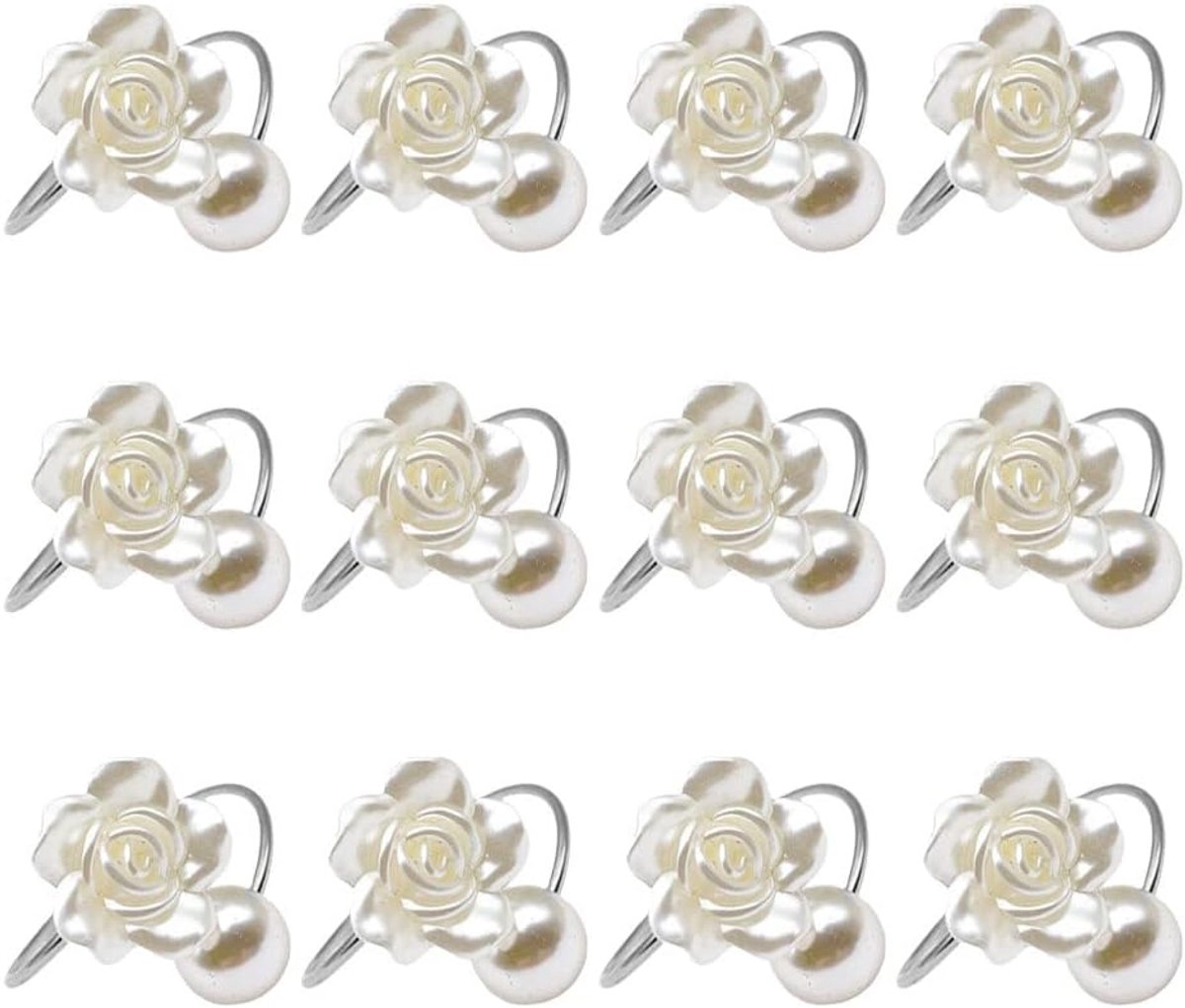 12Pcs Bloem Servet Ring, Servet Ringen Voor Buffet Tafel Servetten Houder Tafel Decoratie Voor Party Bruiloft Keuken