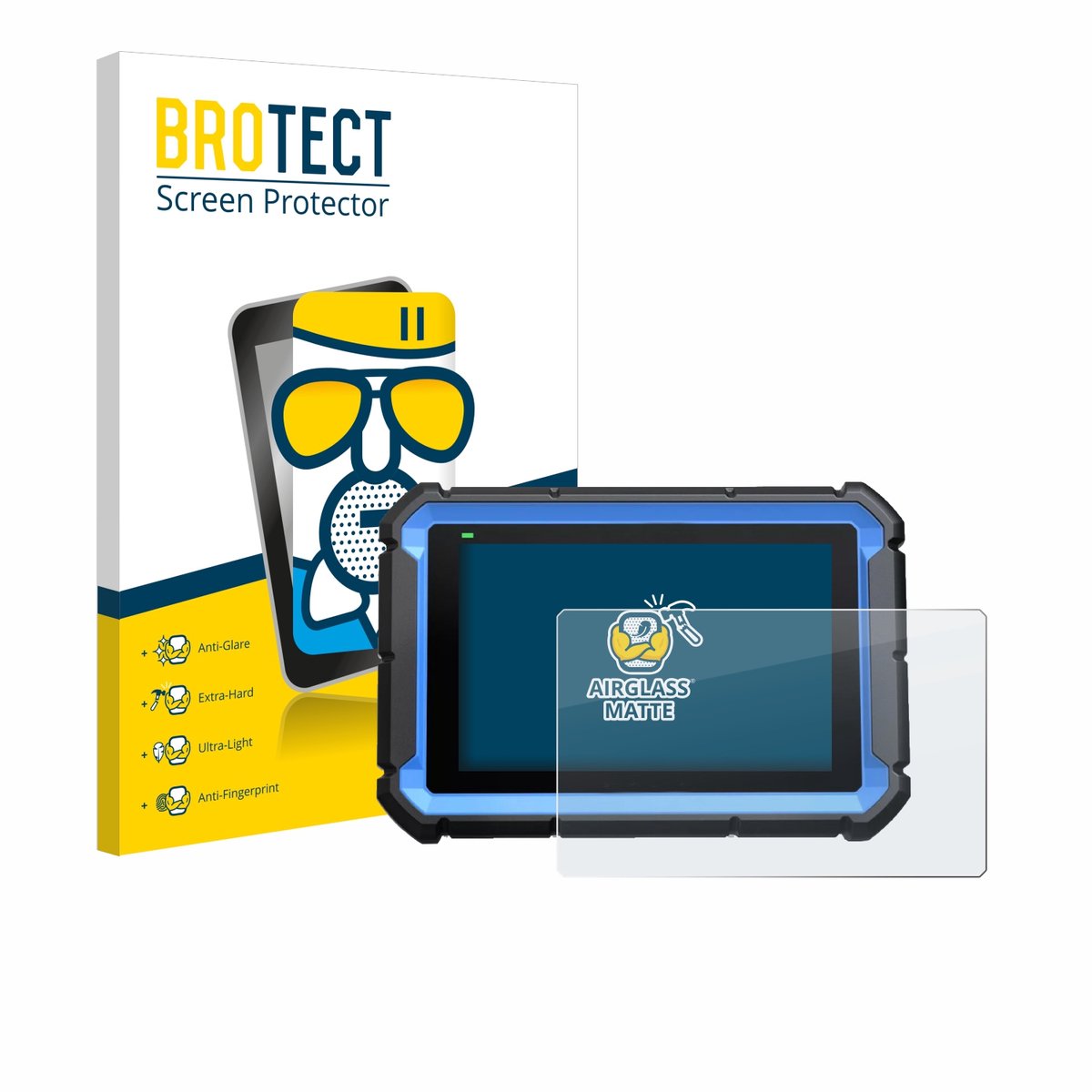 BROTECT - Screenprotector voor Topdon ArtiDiag Pro - Folie Beschermfolie Beschermglas matte