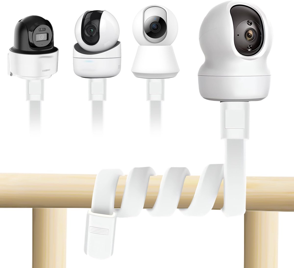 Babycamerahouder - verstelbaar - stevig - eenvoudig te monteren - SnelShoppen