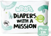 Woosh Maat 4 - Luierbroekjes - 126 stuks - 9 tot 15 kg