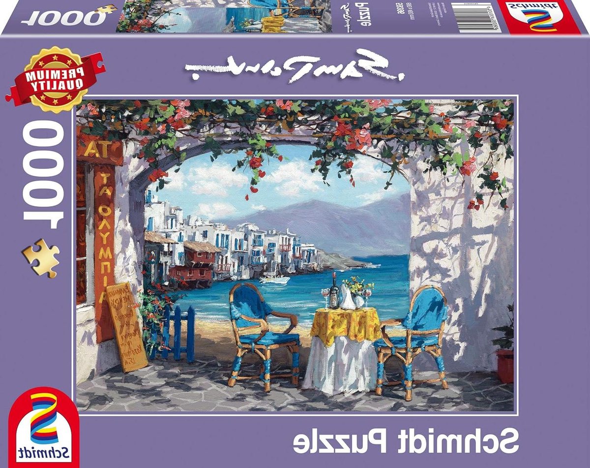 Legpuzzel - Puzzelspel - Ontspanning thuis - Gedetailleerd motief - 1000 stukjes - Assortiment