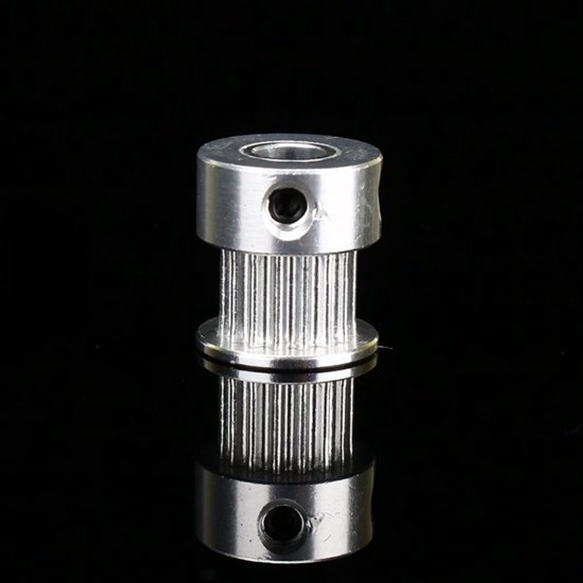 Distributieriem Katrol 16 Tanden - Aluminium Katrol - 5mm Boring - Geschikt voor NEMA 17 Stappenmotoren - Set van 5 - Voor 3D Printer/CNC