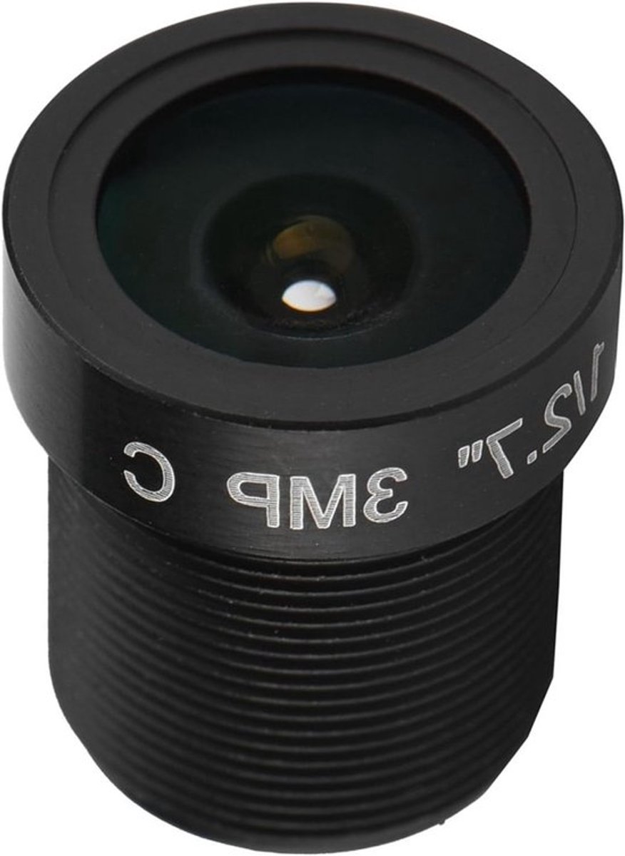 M12 2.8 mm CCTV-camera-lens met 3 megapixels en 5-laags prisma voor netwerkcamera's