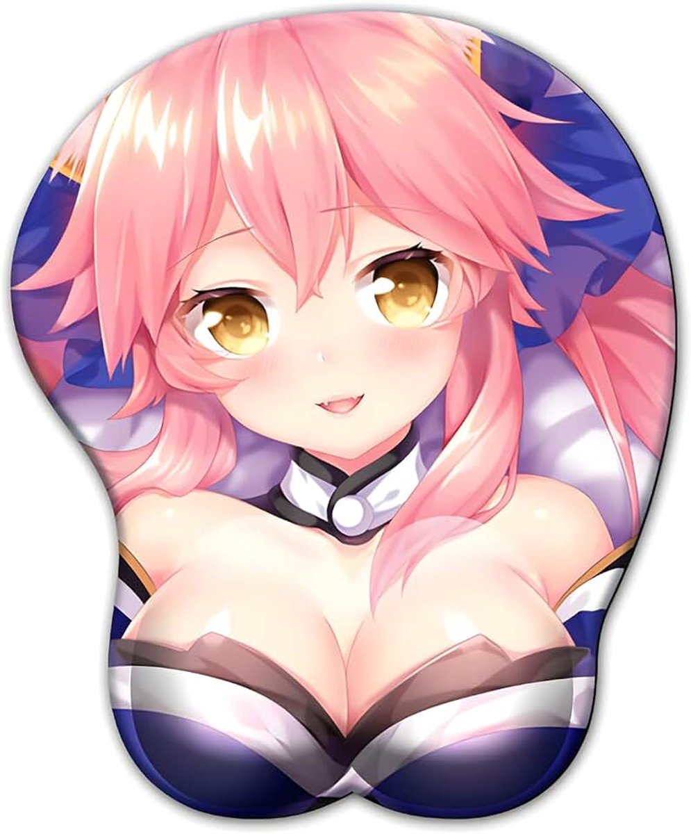 - 3D-gel muismat met polssteun - MANGA ANIME GAMING Japan JAPAN C01