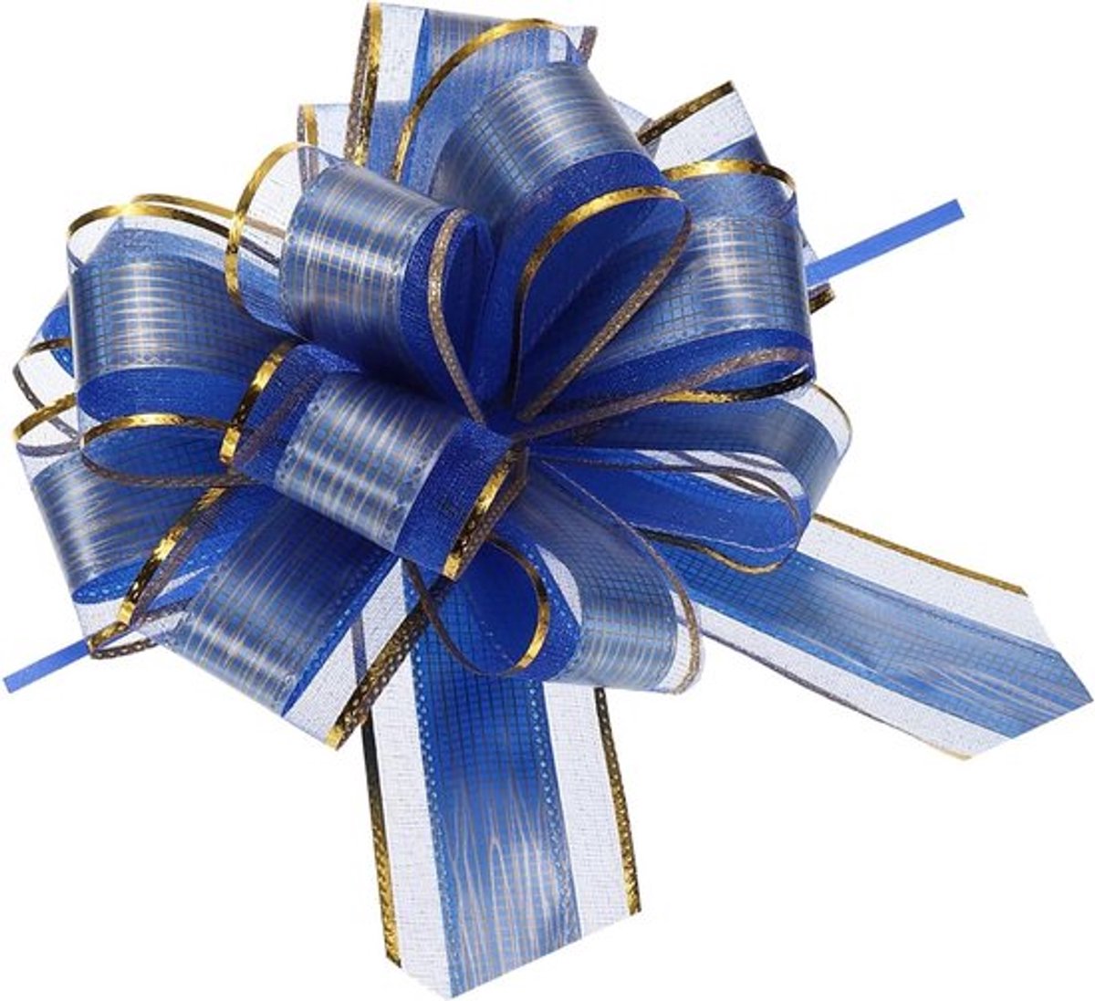 Cadeaustrikken - Bruiloft - Grote Gestreepte - Blauw - Manden - Kerstfeestdecoratie - Geschikt voor - 20 stuks 18 cm blauwe trekstrikken Grote Gestreepte Cadeaustrikken voor Bruiloft, Manden, Cadeaus, Kerstfeestdecoratie.