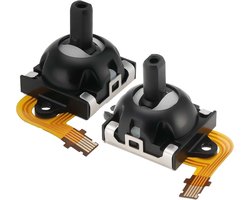 2 STKS Joystick Analoge Stick Module Vervanging Compatibel met PlayStation Portal PS5 Portal 14.6x13.8mm Joystick Rocker Controller Module Reparatie Onderdelen Links+Rechts