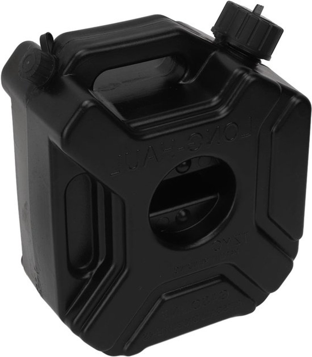 Tank voor motorbrandstof 3 L - Stevige brandstofcanister met houder, slot en sleutels, ideaal voor ATV, UTV, SUV en trailermotoren, ook geschikt voor water.