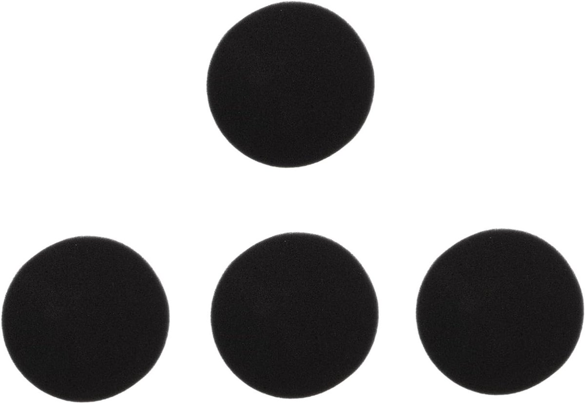 Autowas Spons - Polijstpads Schuim - Auto Polijsten - Buigbaar Wasbaar - 9.5x9.5cm - Zwart