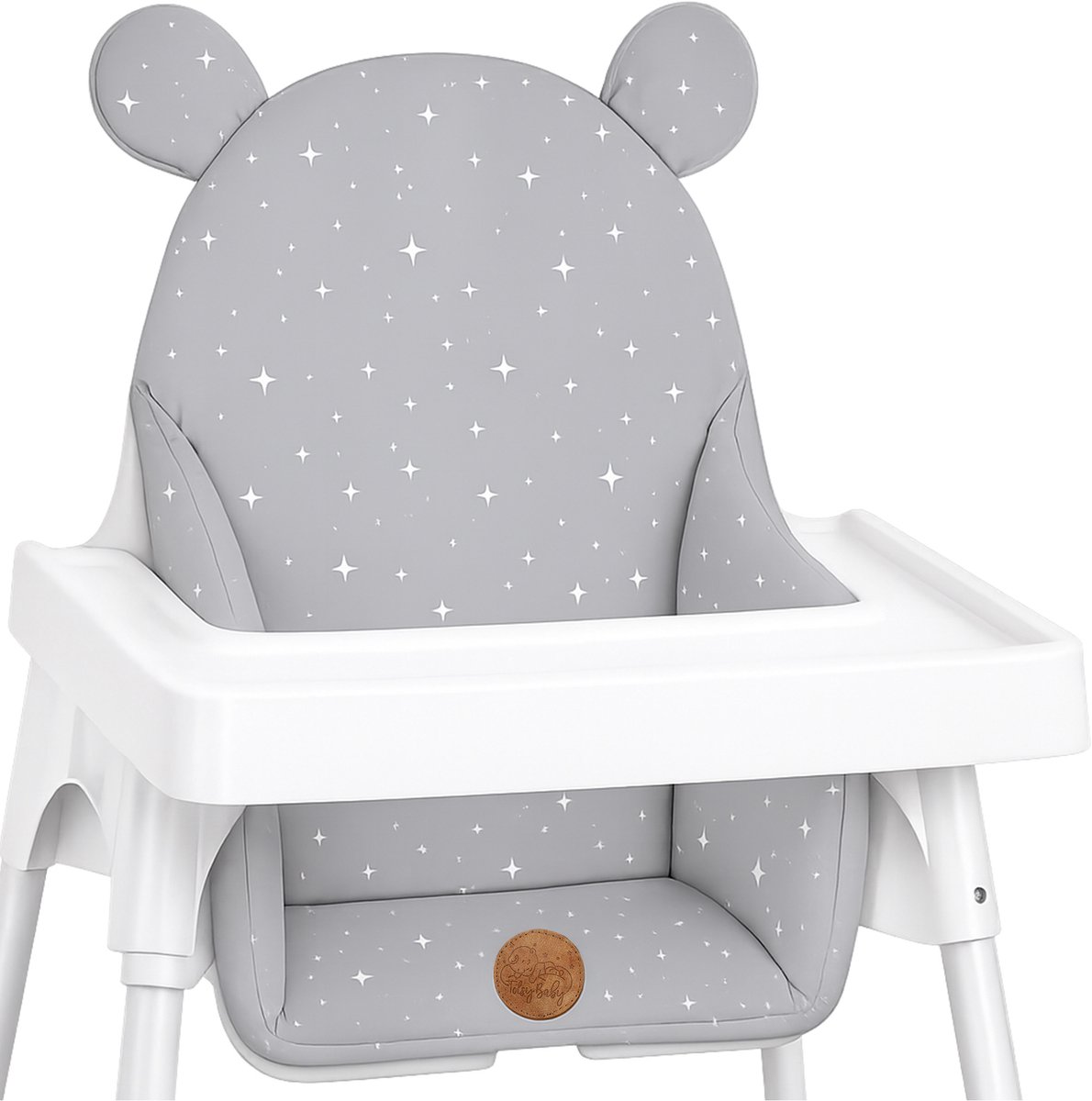 Kussen voor kinderstoel baby opvouwbaar zitverkleiner – zitkussen steun voor Ikea Antilop kinderstoel en babystoel – zitverkleiner waterafstotend wasbaar Melkweg