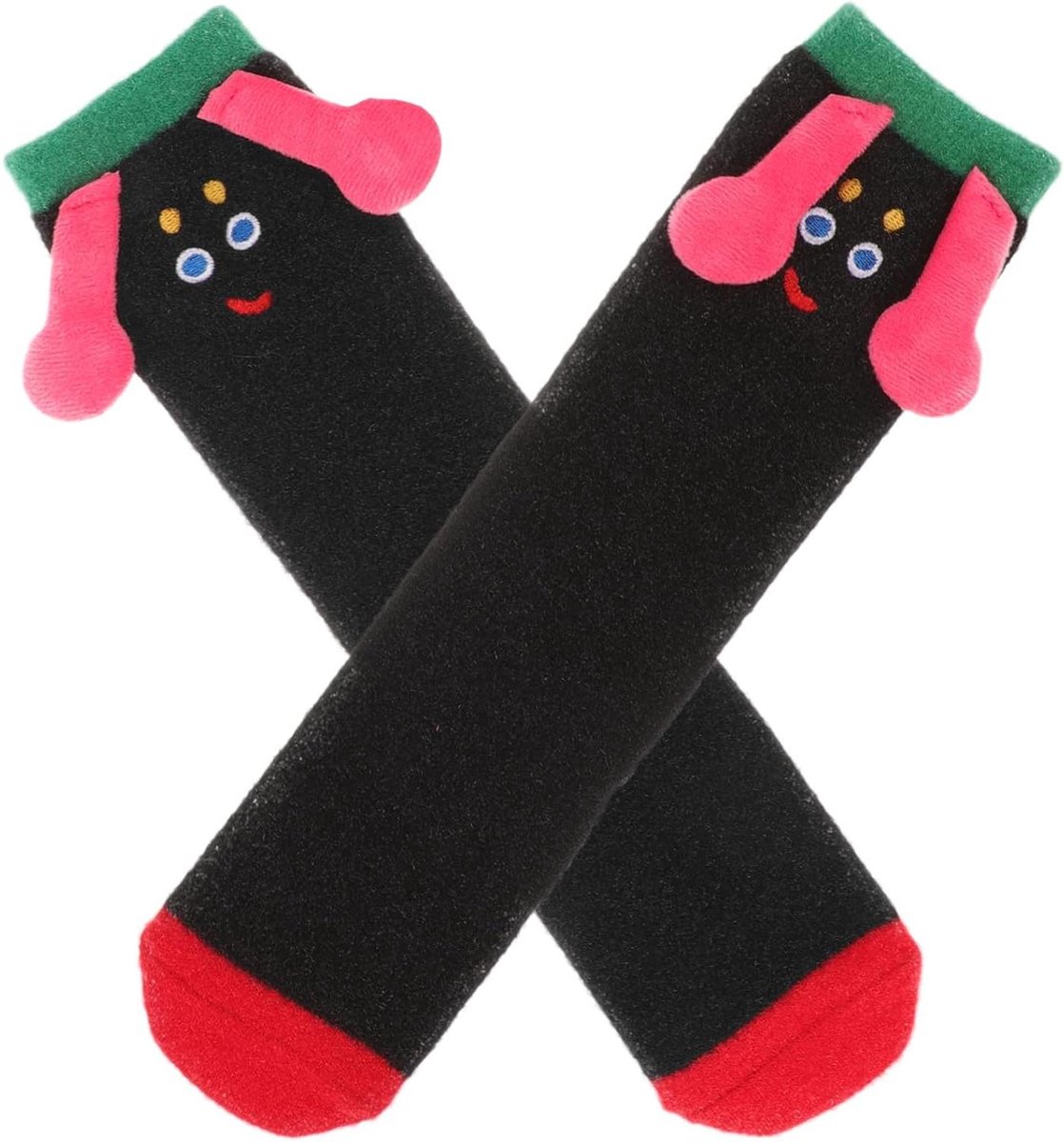Warme Sokken - Dames Sokken - Comfortabel Warm - Zacht Katoen - 1 Paar - Zwart