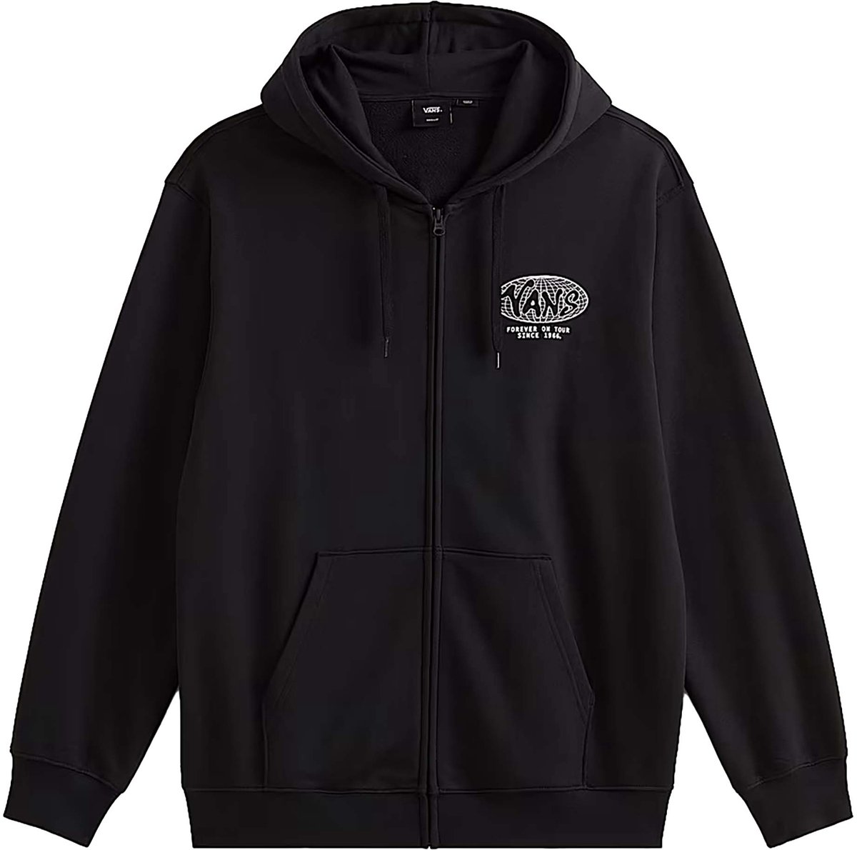 Vans Sweater World Tour Loose Fz Fashion Wear Volwassen Zwart