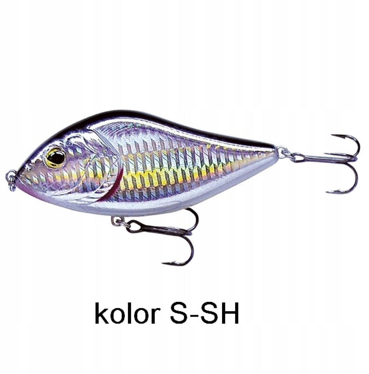 Robinson Sniper Wobbler 10cm 49g Tonend - Zilveren Shiner