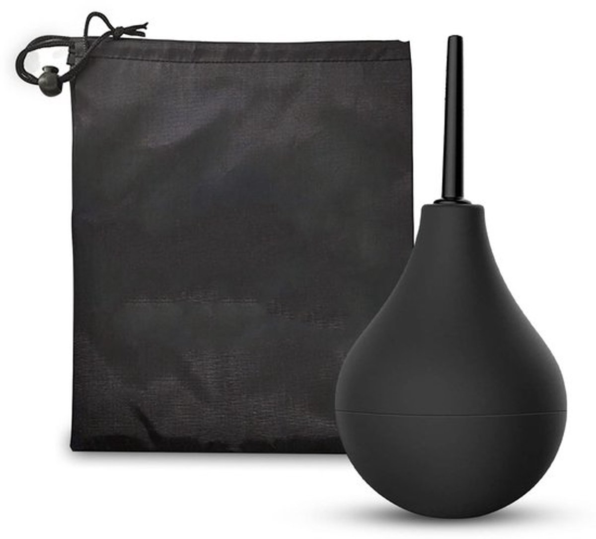 Klysma Set - Herbruikbare Siliconen Douche - Veilig Rubber - 160 ML - Antislip Tuit - Comfortabel Ontwerp - 15,5 X 7 CM - Enema