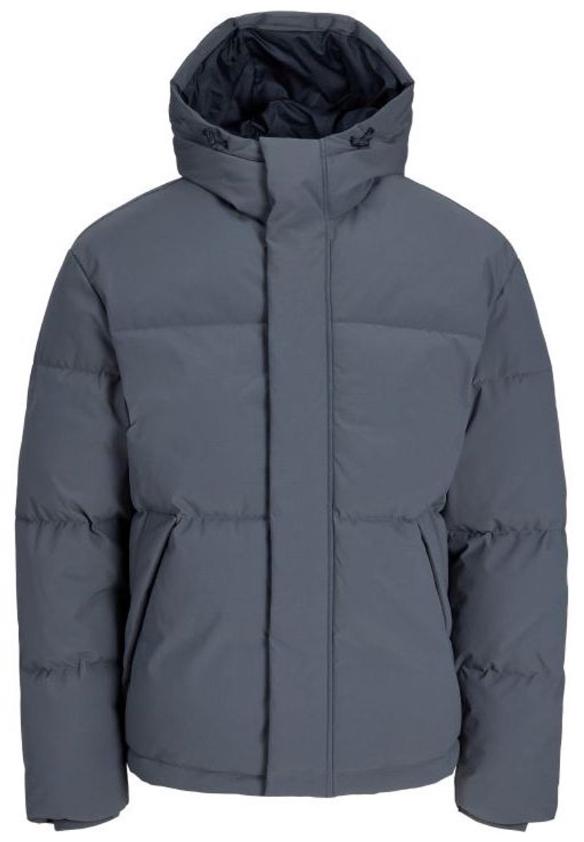 JACK & JONES - JJESOHO PUFFER HOOD AW26 SN Heren Jas