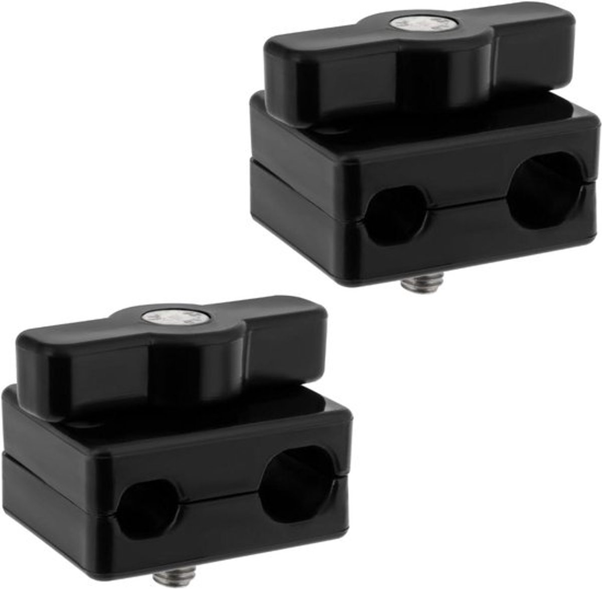 Caravan Luifel Rail Kanaal Lock Blokken - Klemmen - Figuur van Acht - Drive Away Luifel kit - Bevestiging - Geschikt voor Camper - Zwart - 6mmx6mm, 8mmx6mm, 6mmx4mm Bead Strips - Camper