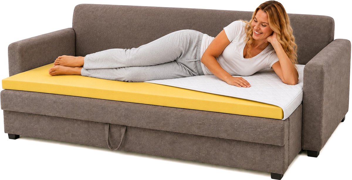 MATERASSEN VAN GOR Top Standaard Matras Topper 130x160x5 cm H2 - Comfort & Hygiëne