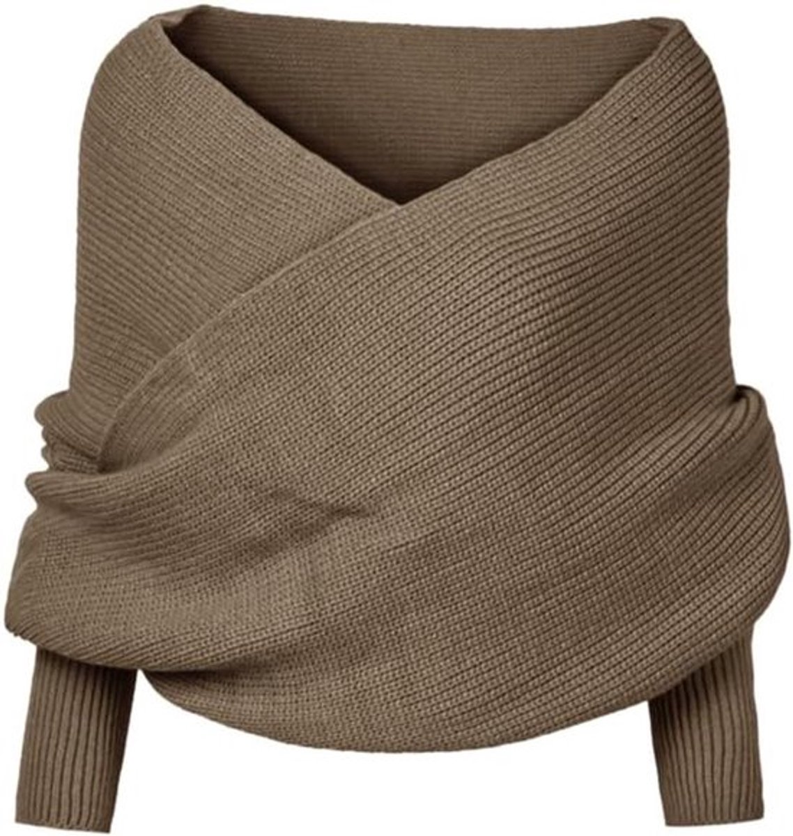 - Gebreide sjaal stola met mouwen - Warm en comfortabel - Rood - Herfst en winter - Vrouwen - Geschikt voor outdoor-activiteiten - 1 stuk 220 cm x 50 cm