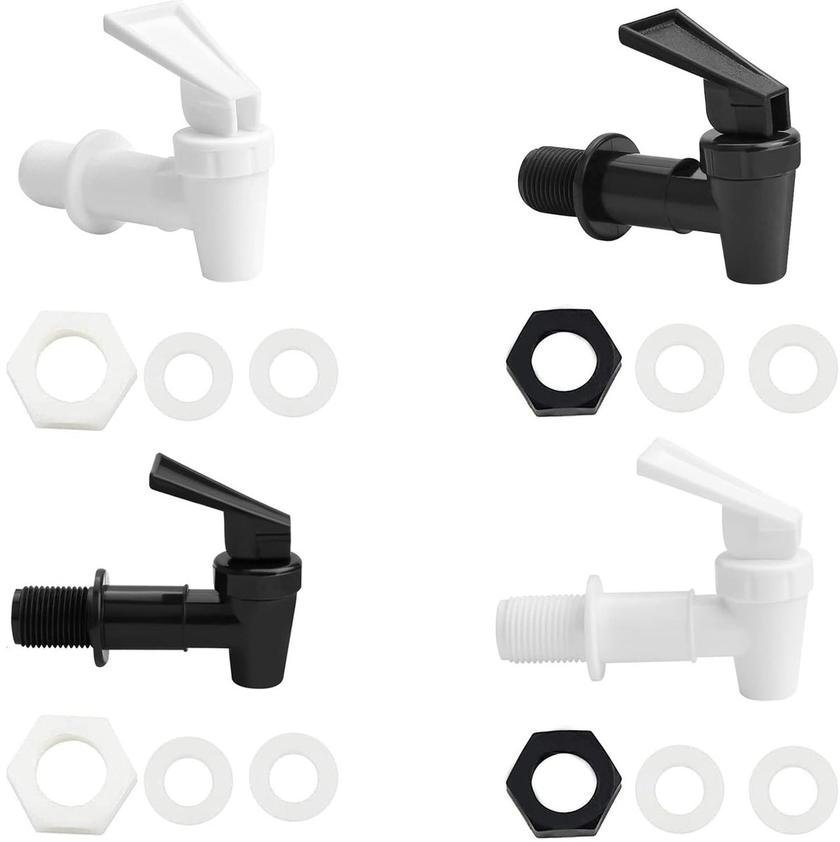 Drankdispenser tapkraan herbruikbare push-type watertap tuit waterkraan voor glazen container biervat watertank