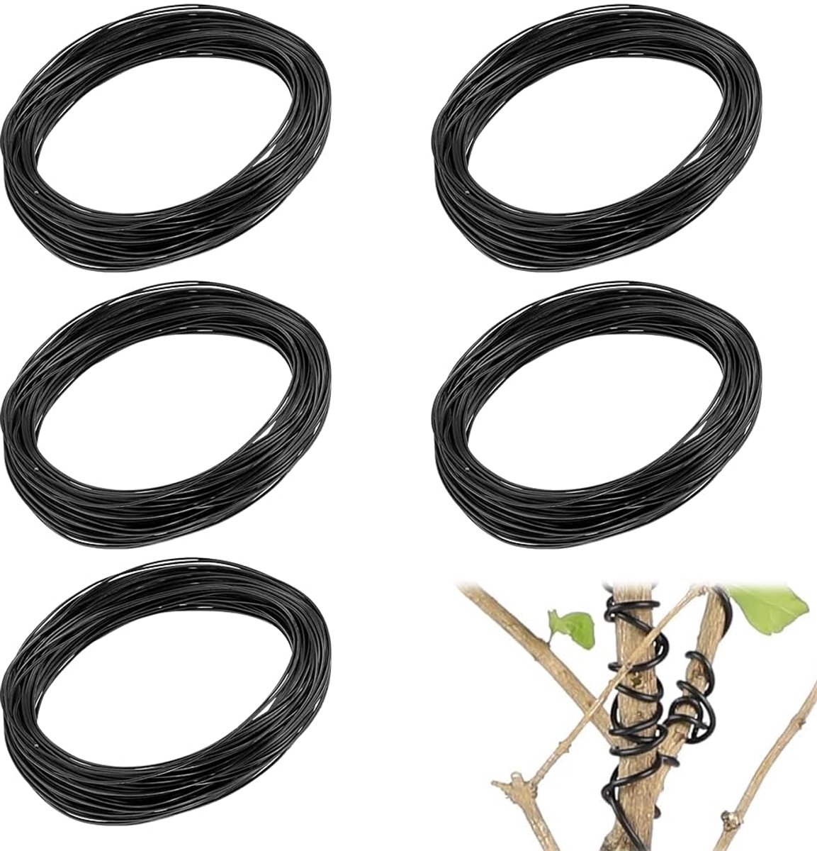 Aluminiumdraad, 1,0mm/1,5mm/2,0mm/2,5mm/3,0mm Rollen Bonsaidraad, Geanodiseerde Aluminiumdraad, Twistdraden voor bonsai om bonsaitakken te ontwerpen