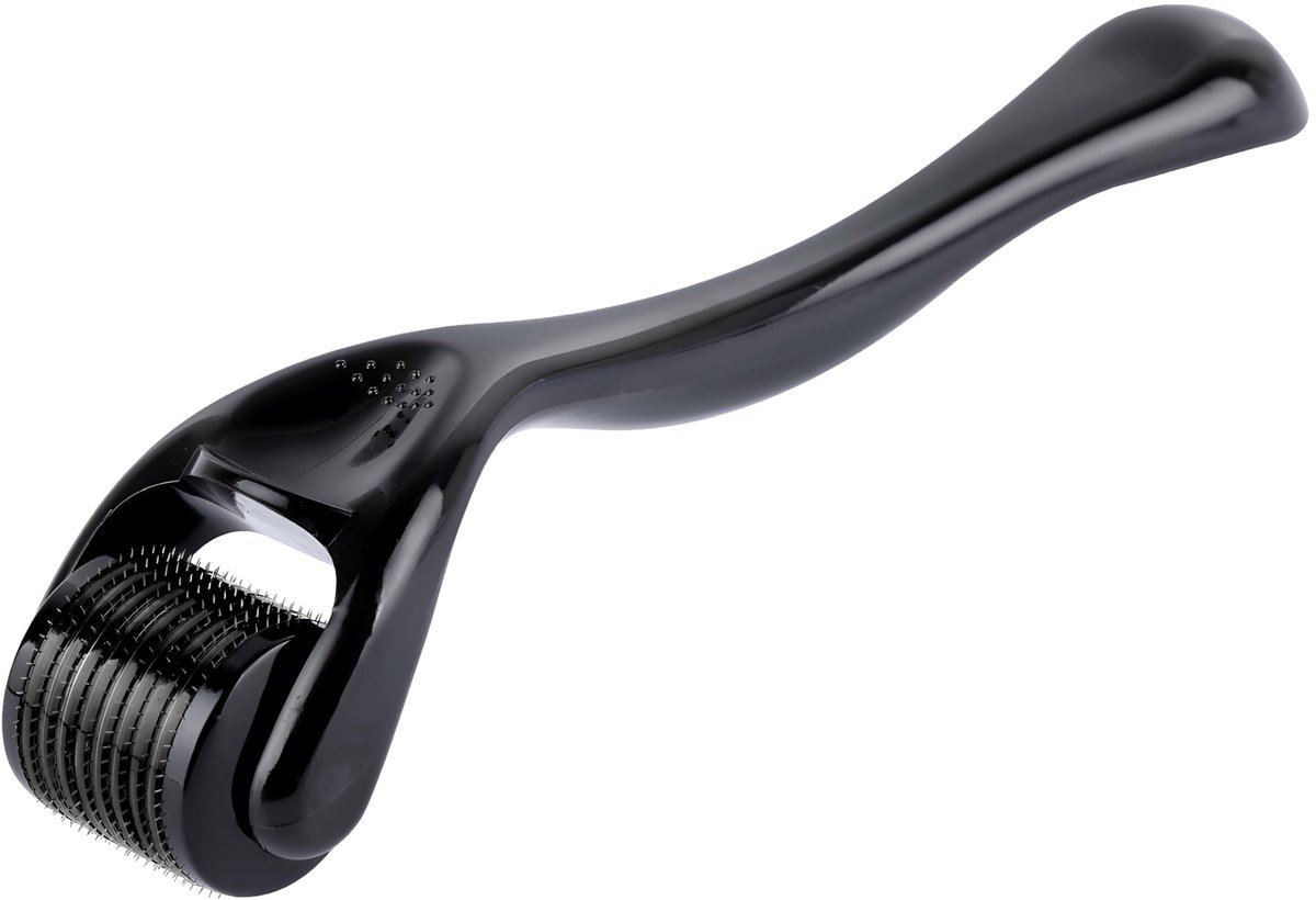 baardgroei, baardroller, microneedling roller voor gezicht, huidverzorging, needling roller voor haar, lichaam, gezicht, met 540 titanium voor anti-rimpel en anti-aging