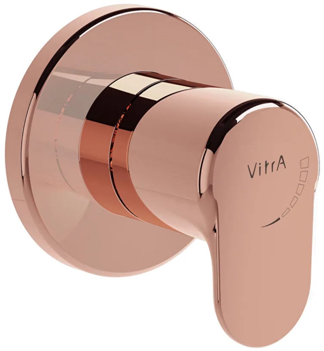 VitrA Root Inbouwstopkraan - Koper Rosé