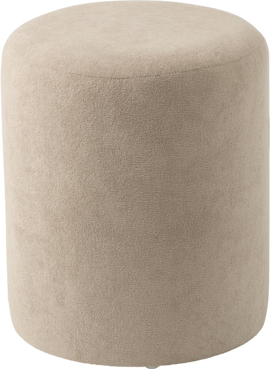 J-Line Poef - MDF - greige
