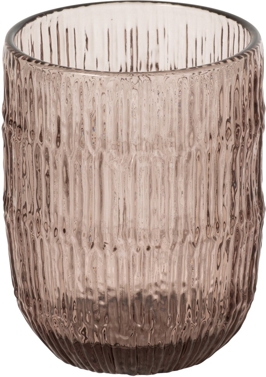 J-Line Drinkglas - glas - bordeaux - set van 6