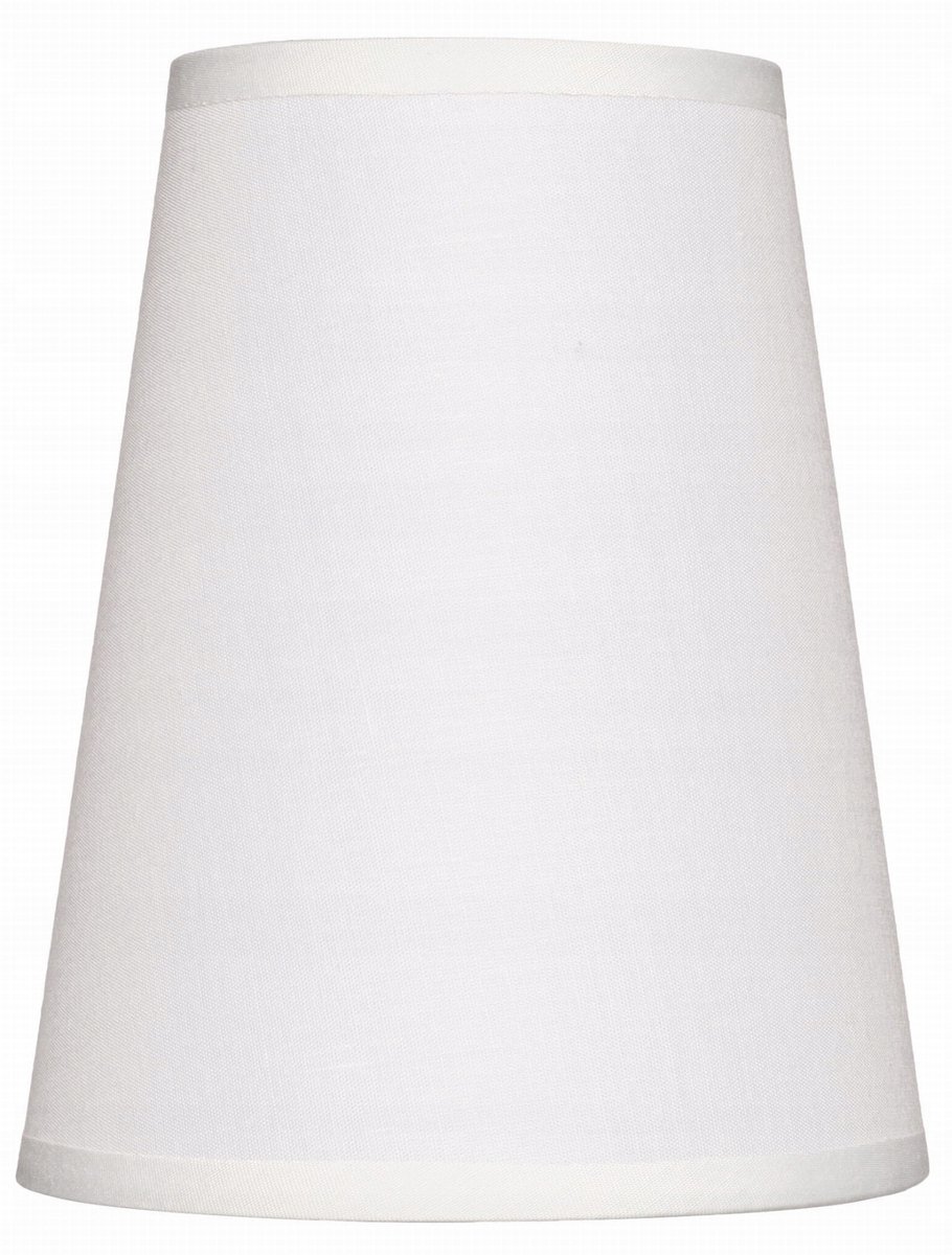 Kleine witte lampenkap kegel E14 18cm