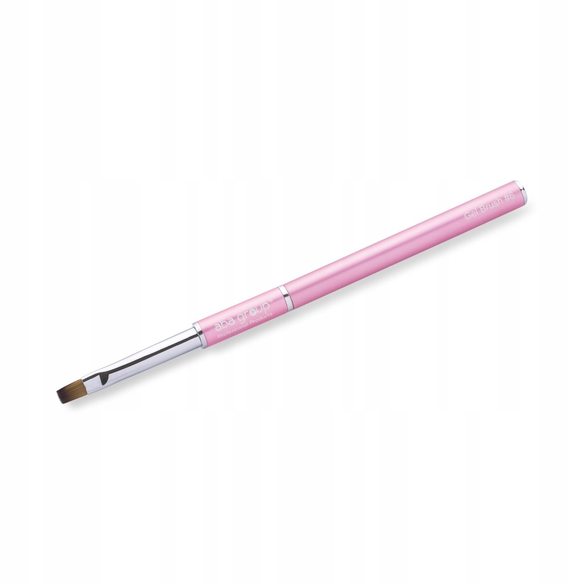Gel Penseel #6 Aba Group - Roze Synthetisch