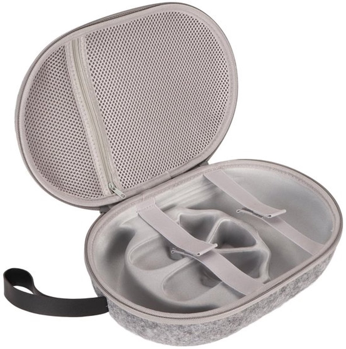 Beschermende VR-draagtas - Grote Capaciteit - Verbeterde Bescherming - Harde Tas - Geschikt voor Meta 3 - Opbergtas voor VR-accessoires