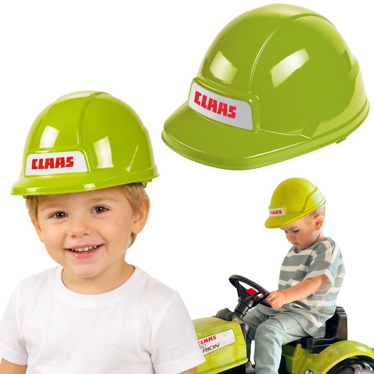 Falk Groene Helm Klasse 3-7 Jaar - UNI