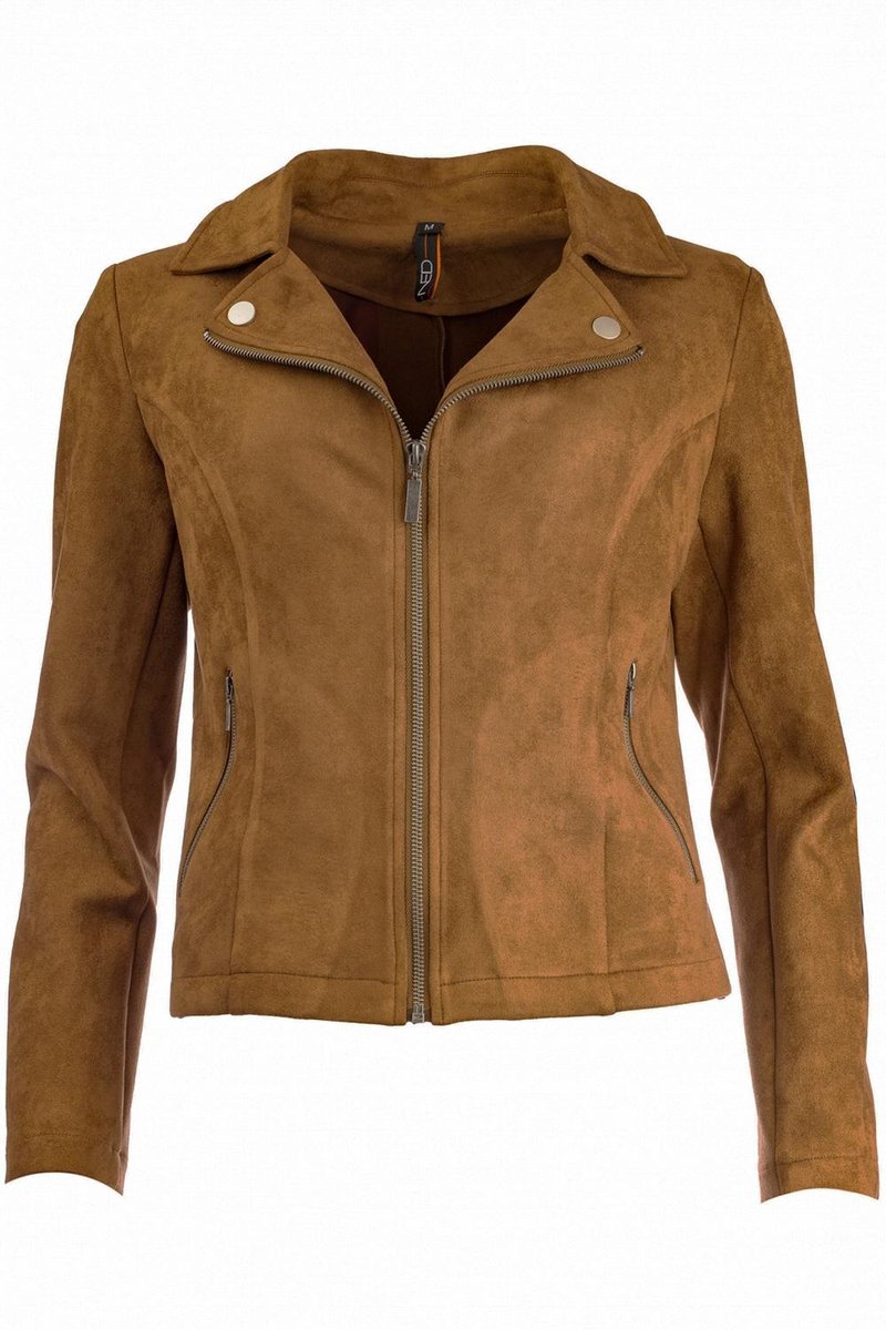 NED Jas Seasonalbe Yansel Ls Rmj Suedine 26wu127 07 Downtown Brown Dames Maat - S