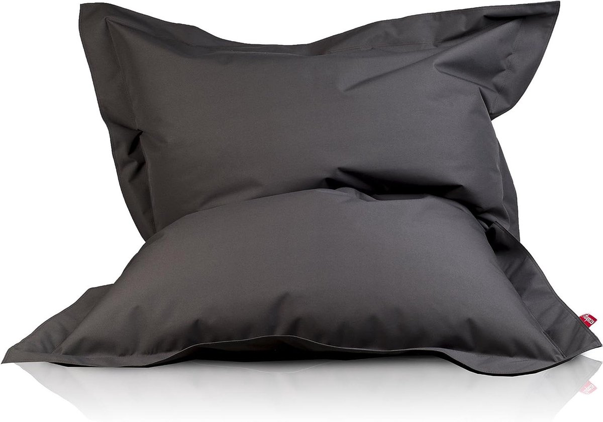 Zitzak Kussen - Grote Zitzak - Ontspannen Buiten - Waterproof Oxford Stof - 170 x 135 cm - Grijs