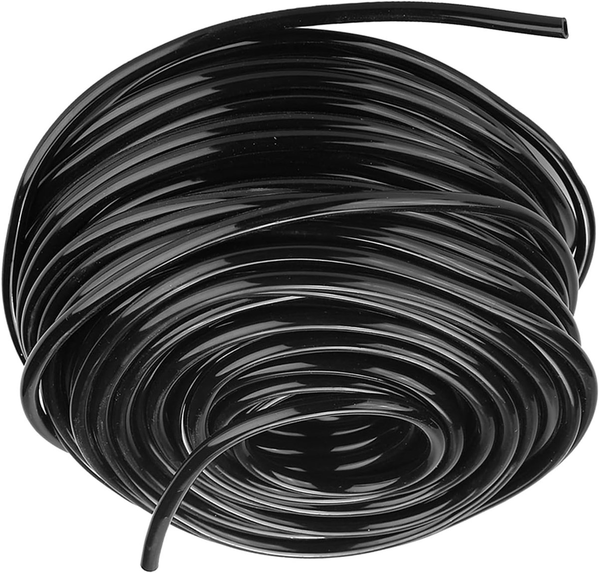 Tuinslang - Waterleidingslang PVC - Gazon Besproeien - Duurzaam Flexibel Materiaal - 50 Meter - Zwart – foto 5