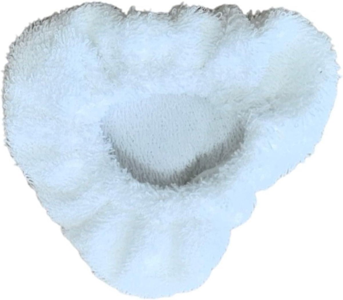 Microvezel pads - Dweil kappen - Stoom reinigen - Dubbellaags ontwerp - 5 stuks - Grijs